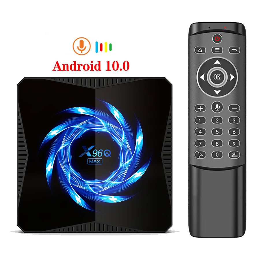 Hộp Tv Box Akaso X96q Max 10 Allwinner H616 4gb 32gb 64gb 2.4g 5g Wifi Bluetooth 4k Chạy Hệ Điều Hành Android