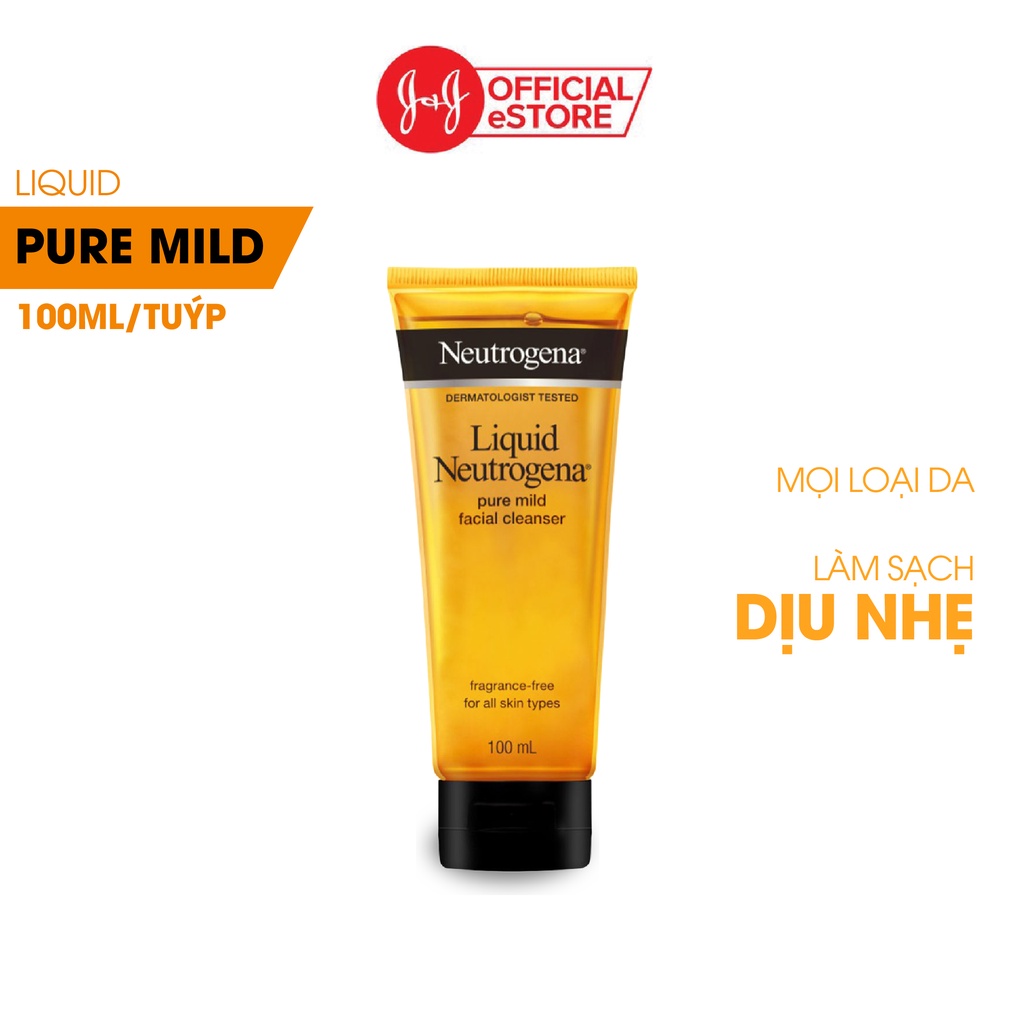 Nước rửa mặt Neutrogena dịu nhẹ 100ml (cho mọi loại da)