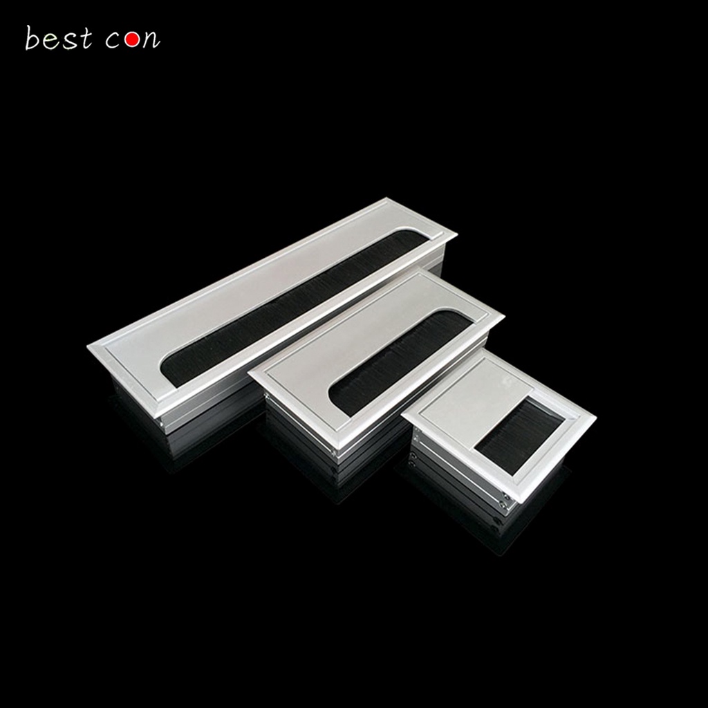 Nắp hộp điện âm bàn lật mở 1 chiều - Nắp hộp điện nhựa/ hợp kim nhôm