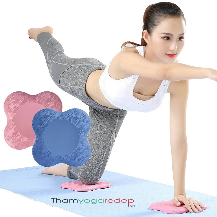 Đệm Kê Bảo Vệ Gối , Đầu, Khủy Tay Tập Yoga PAD Cao Su Hỗ Trợ Giảm Đau đầu gối và Các Tư Thế YOGA