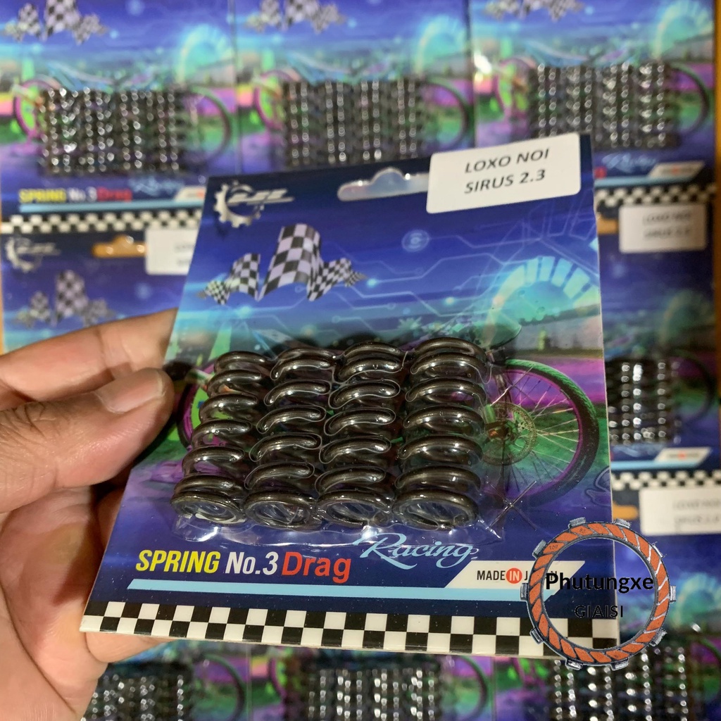 Lò xo nồi CKHL SIRIUS 2.0ly / 2.3ly / 2.3ly R đủ size thép nhật