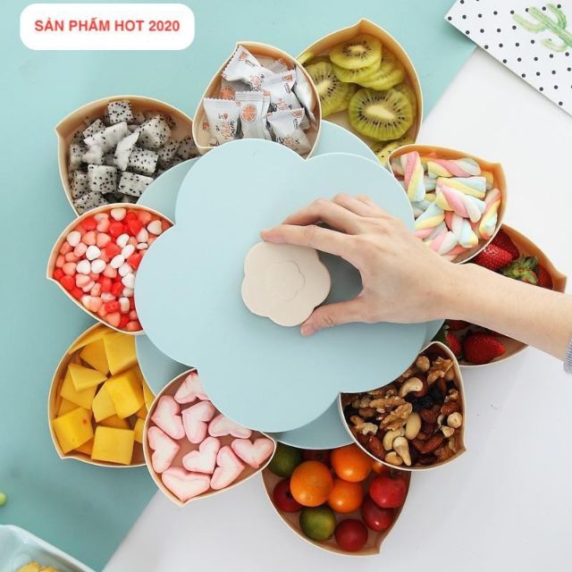 Com bo 7 chiếc  Khay mứt hai tầng