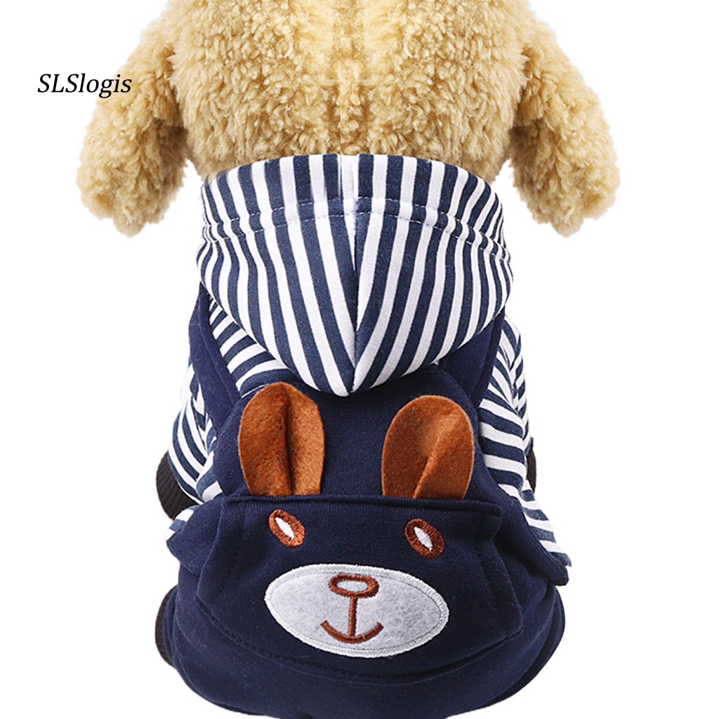 Áo Khoác Có Nón Và Quần Yếm Giữ Ấm Mùa Thu Đông Cho Thú Cưng