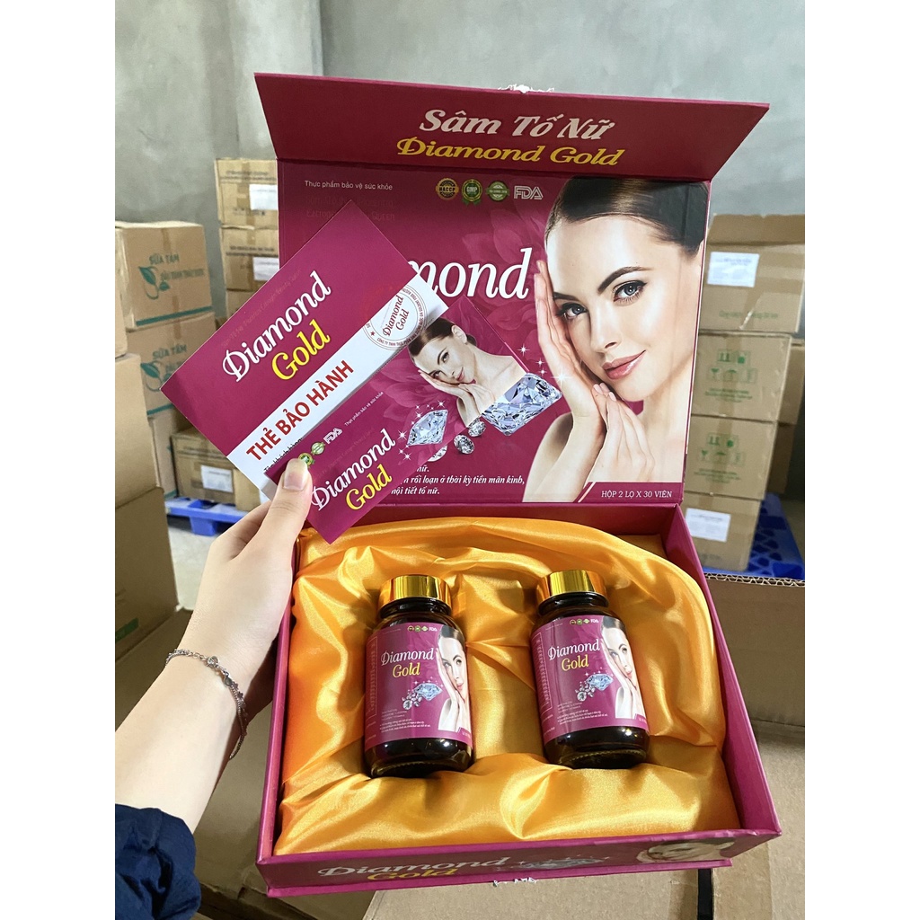 Sâm tố nữ tăng vòng 1 cân bằng nội tiết tố giảm cân điều hòa kinh nguyệt nữ cải thiện làn da tăng sing lý nữ