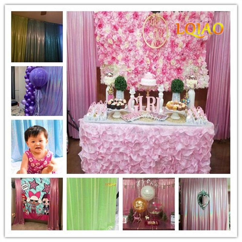 Phông Nền Chụp Ảnh Cưới Bằng Vải Lấp Lánh 70 * 100cm