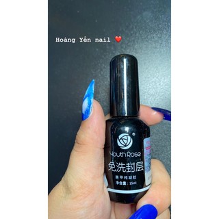 Bộ 4 Chai Hoa Hồng base,top,lì,cứng móng