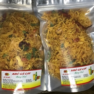 (Sĩ tận xưởng) Khô gà lá chanh 500gr
