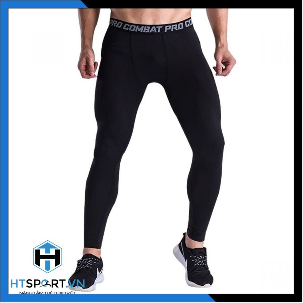 Quần Giữ Nhiệt Nam, Quần Body Pro Combat Dài LEGGING Jogger Tập Gym Bóng Rổ Đá Bóng Nam