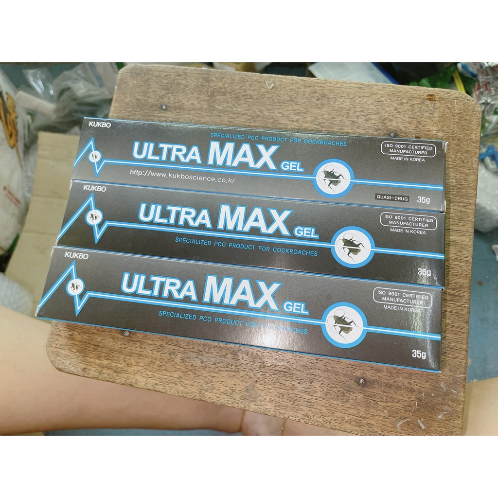 [Mã 256FMCGSALE giảm 8% đơn 500K] Thuốc diệt gián ĐỨC( gián bé li ti) UTRA MAX(35g) _ Hiệu quả với cả gián kháng thuốc