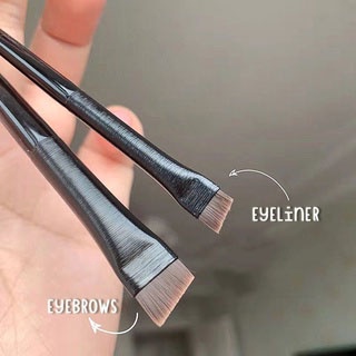 🌸Cọ Trang Điểm Lông Mày/Kẻ Mắt Siêu Mịn Có Đầu Cọ Tơ Tằm