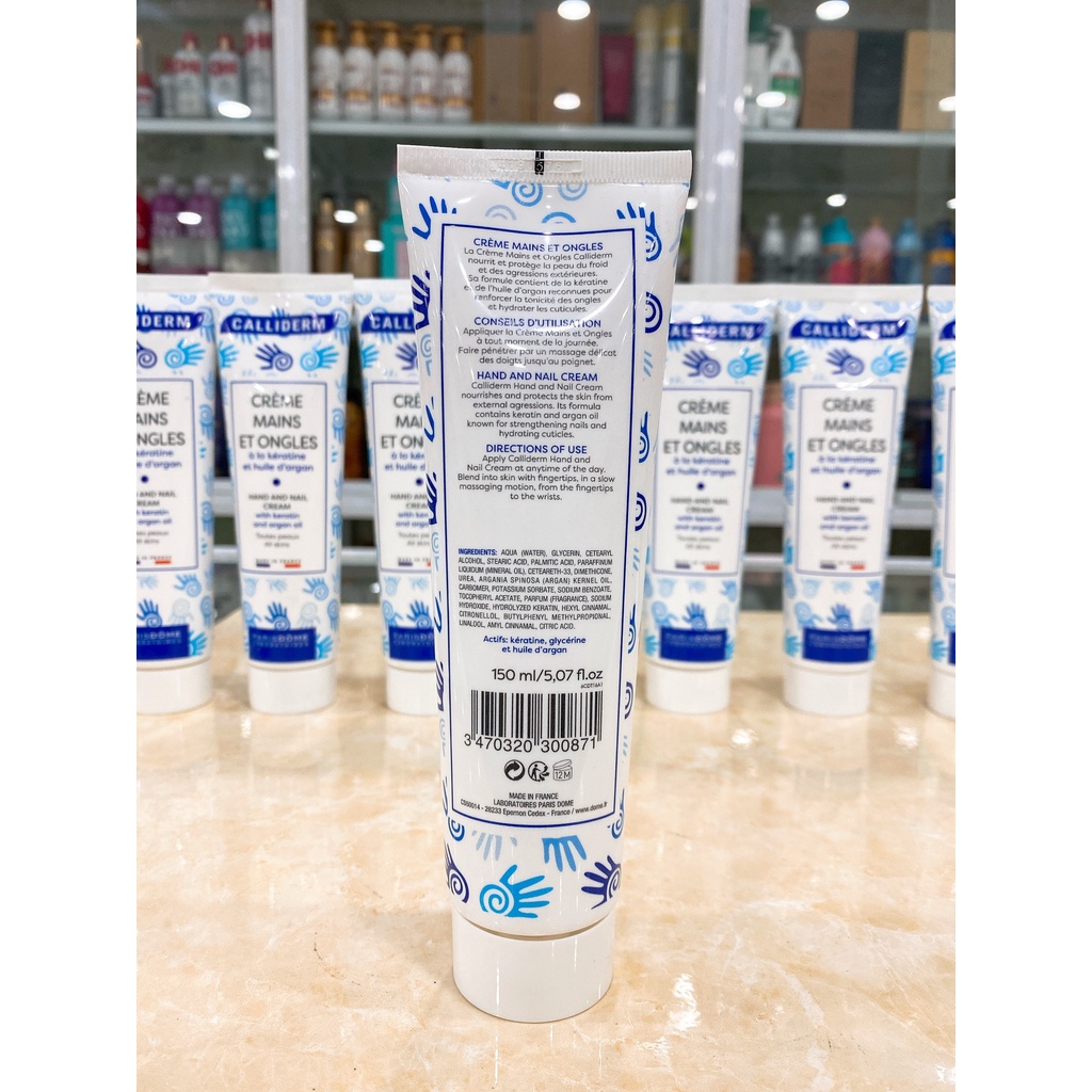 Kem Dưỡng Da Tay Calliderm Creme Mains Et Ongles Pháp 150ml