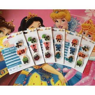 Nhiệt kế dán trán Fevertrack dành cho trẻ em, đo nhiệt độ nhanh cho bé (set 3 chiếc)