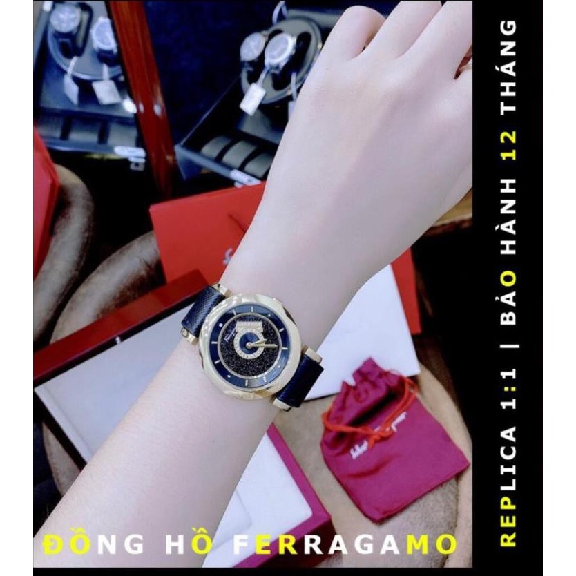 Đồng Hồ Nữ Thời Trang Cá Tính Cao Cấp Chống Nước Đồng Hồ Salvatore Ferragamo Đeo Tay Nữ Dây Da Đẹp - LUTOS Việt Nam