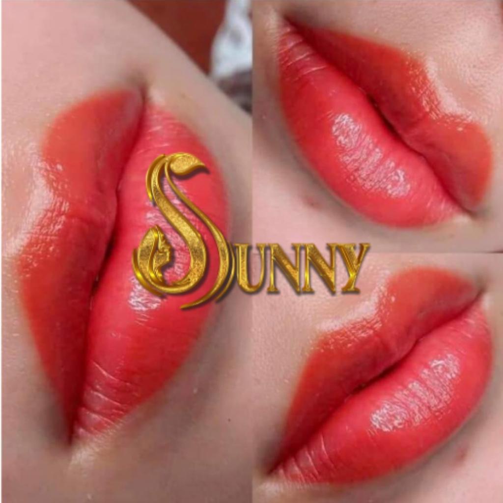 Mực phun xăm mày mí SUNNY, mực xăm bám nhanh, bong đậm