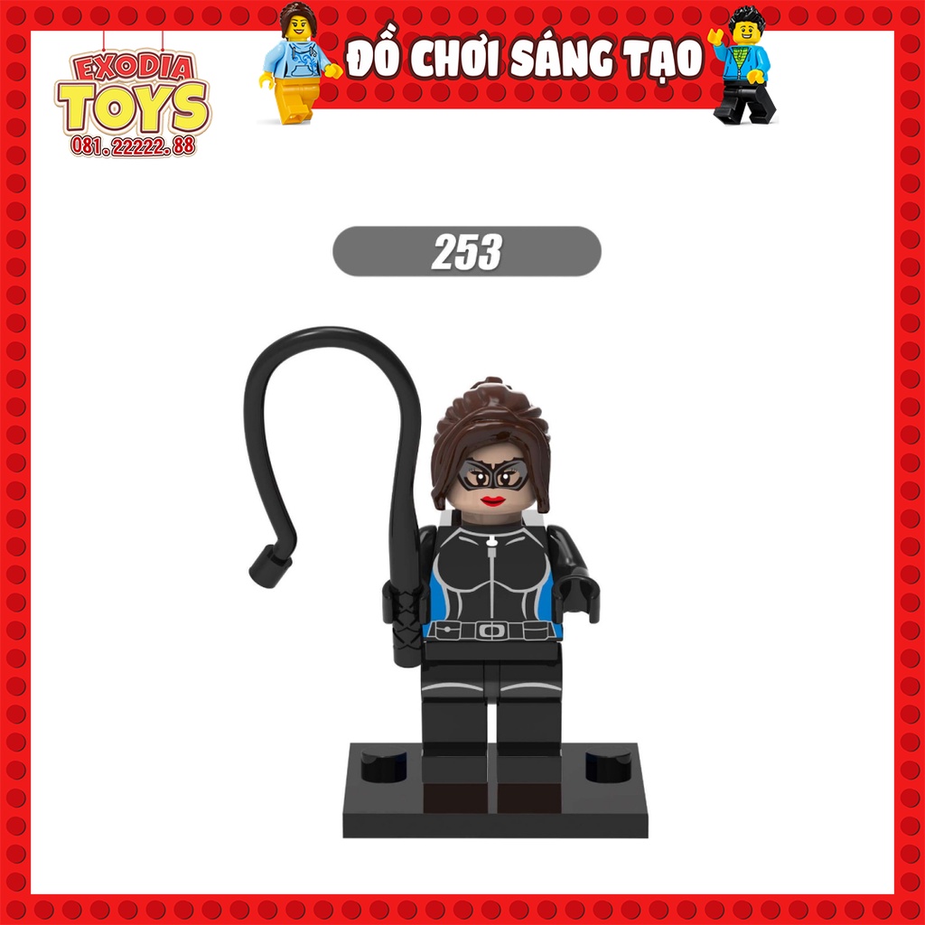 Xếp hình minifigure nhân vật siêu anh hùng và kẻ phản diện DC Comics - Đồ Chơi Lắp Ghép Sáng Tạo - X0113