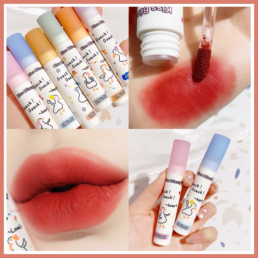 (Hàng Mới Về) Son Môi Gecomo 6 Màu Tùy Chọn Lâu Trôi Chống Thấm Nước Không Dính | BigBuy360 - bigbuy360.vn