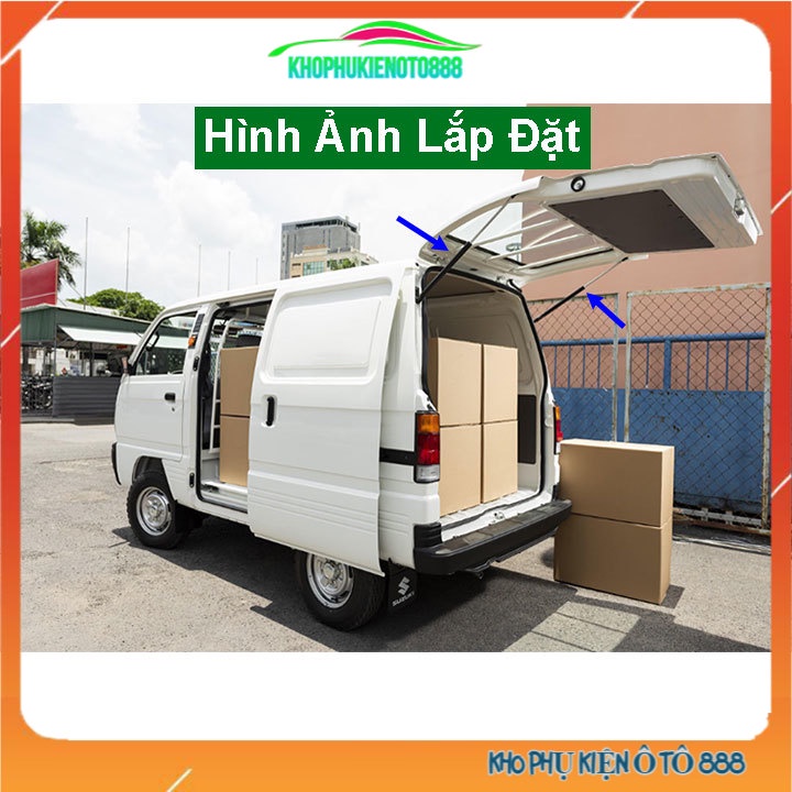 Ty cốp Suzuki 5 tạ, Suzuki Blind Van, Su Cóc thanh thủy lực hỗ trợ mở cốp tự động