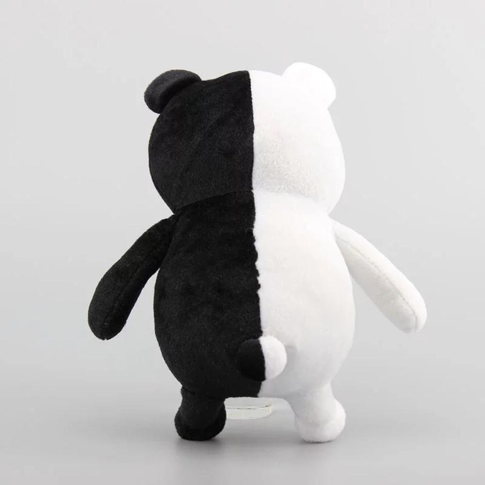 Dyruidoj Dangan Ronpa Đồ Chơi Búp Bê Nhồi Bông Hình Gấu Bông Màu Trắng Đen Mềm Mại