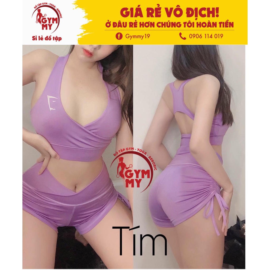 [ Hàng xuất khẩu ] Set Đùi Rút Dây Thể Thao Cạp Chéo