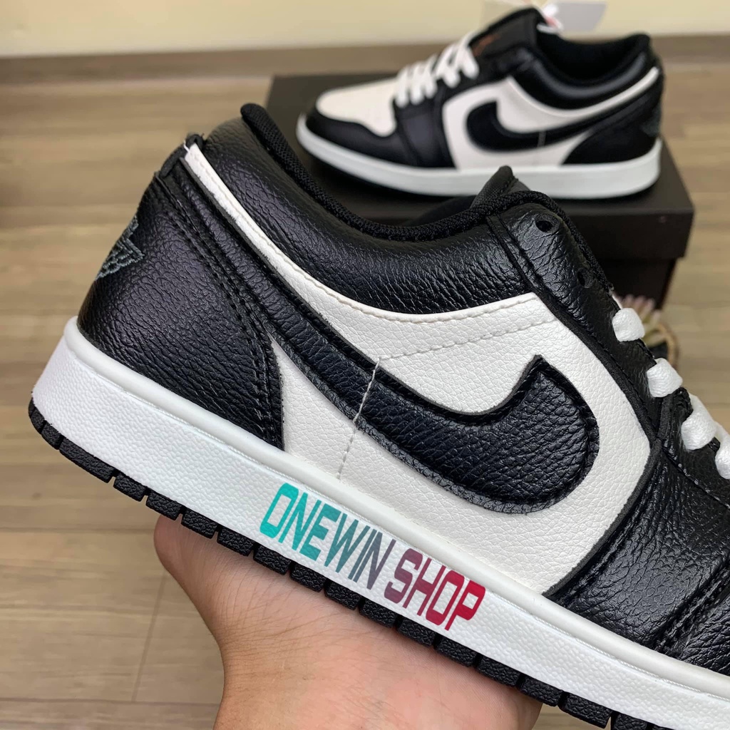 Giày thể thao Jordan 1 đen trắng cổ thấp, Giày JD low panda nam nữ siêu hot dễ phối đồ - Hàng chuẩn Full Box Bill | BigBuy360 - bigbuy360.vn