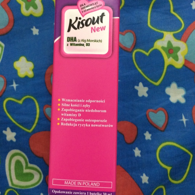 kisout DHA vitamin D3