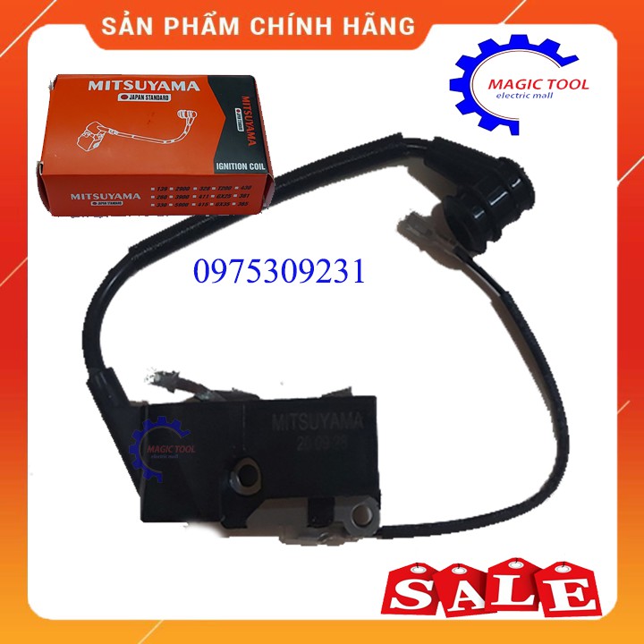 IC máy cưa xích  MITSUYAMA  5200, 5900, 52cc - cao áp máy cưa xích 5200 -cuộn điện 5200