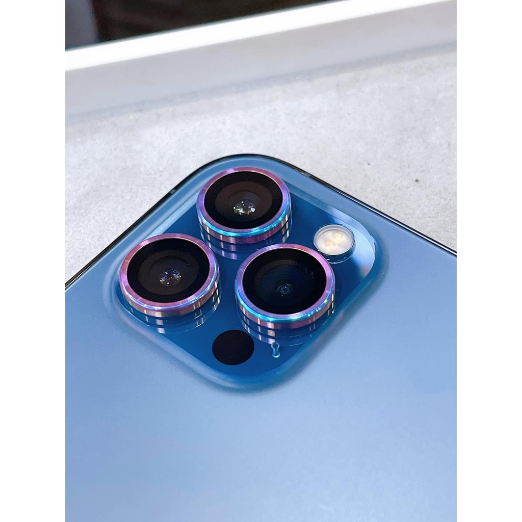 Dán bảo vệ từng mắt Camera iPhone viền Titan bộ 3 mắt ip 11pro/11promax/12pro/12promax 13 14 Pro Max