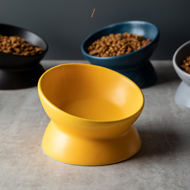 Tô Đựng Thức Ăn Nước Uống Có Giá Đỡ Dành Cho Mèo Cưng