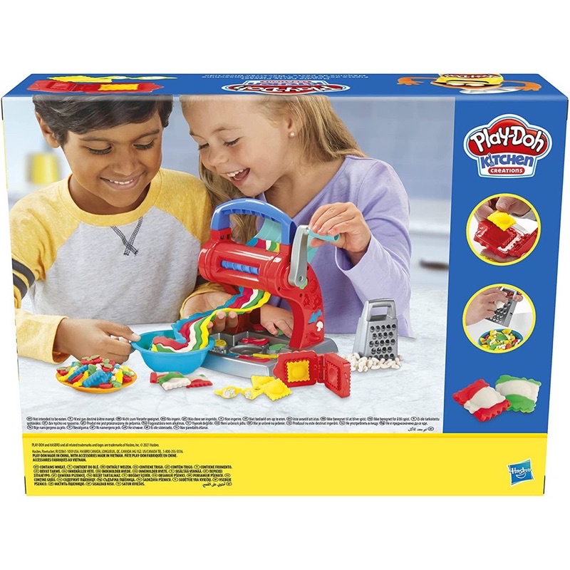 HOTBộ Đồ Chơi Đất Nặn Play-Doh Máy Làm Mì Vui Nhộn E7776 Cho Bé