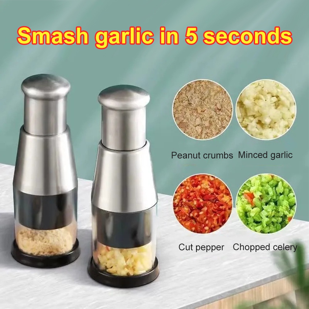Dụng Cụ Băm Tỏi Bằng Thép Không Gỉ 304 Dụng Cụ Băm Thức Ăn Nhanh 3S Dụng Cụ Ép Tỏi Dụng Cụ Nấu Ăn Nhà Bếp Dụng Cụ Băm Tỏi Gừng Thủ Công Dụng Cụ Chế Biến Rau Củ Hoa