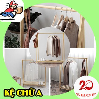 Kệ Treo Quần Áo Chữ A Một Tầng Bằng Gỗ- Kệ Treo Quần Aó Tiện Lợi Thích Hợp Mọi Không Gian