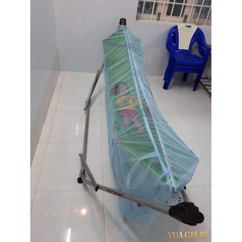 Màn Võng Chống Muỗi Và Côn Trùng Đốt Cho Trẻ , Mùng võng Việt Nam Cho Bé Giấc Ngủ Ngon