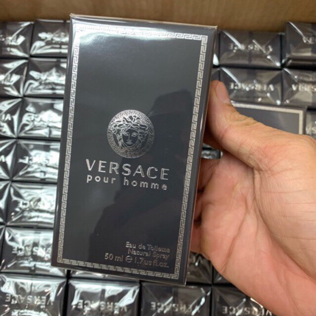 [HÀNG CHÍNH HÃNG] NƯỚC HOA VERSACE POUR HOMME 50ML FULL SEAL [HOÀN TIỀN GẤP 1000%]