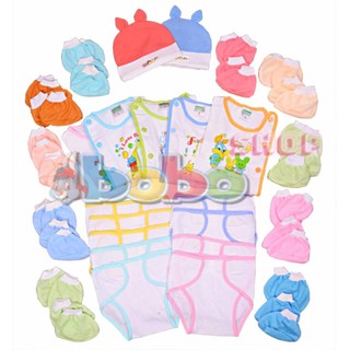 37 Món Đồ Dùng Sơ Sinh (5 Áo Bác Sĩ Trắng + 10 Tã Dán + 2 Nón + 10 Cặp Bao Tay + 10 Cặp Bao Chân)