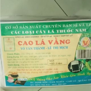 [FREESHIP 99K TOÀN QUỐC] 500g Cao chè vằng lợi sữa giảm cân. [ chuẩn vằng sẻ nghệ an] handmade
