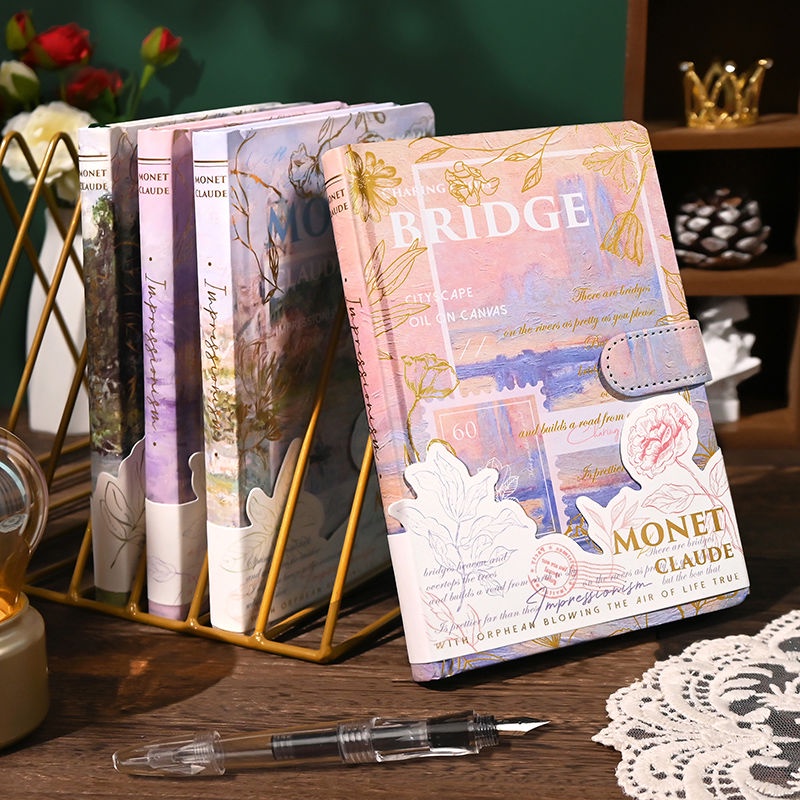 【Well 11】Sổ Ghi Chú Sinh Viên Notepad Dairy Nhật Ký Bìa Cứng Sổ Tay Vintage Sổ Nhật Ký Sổ Tay a5 Tặng quà bạn cùng lớp
