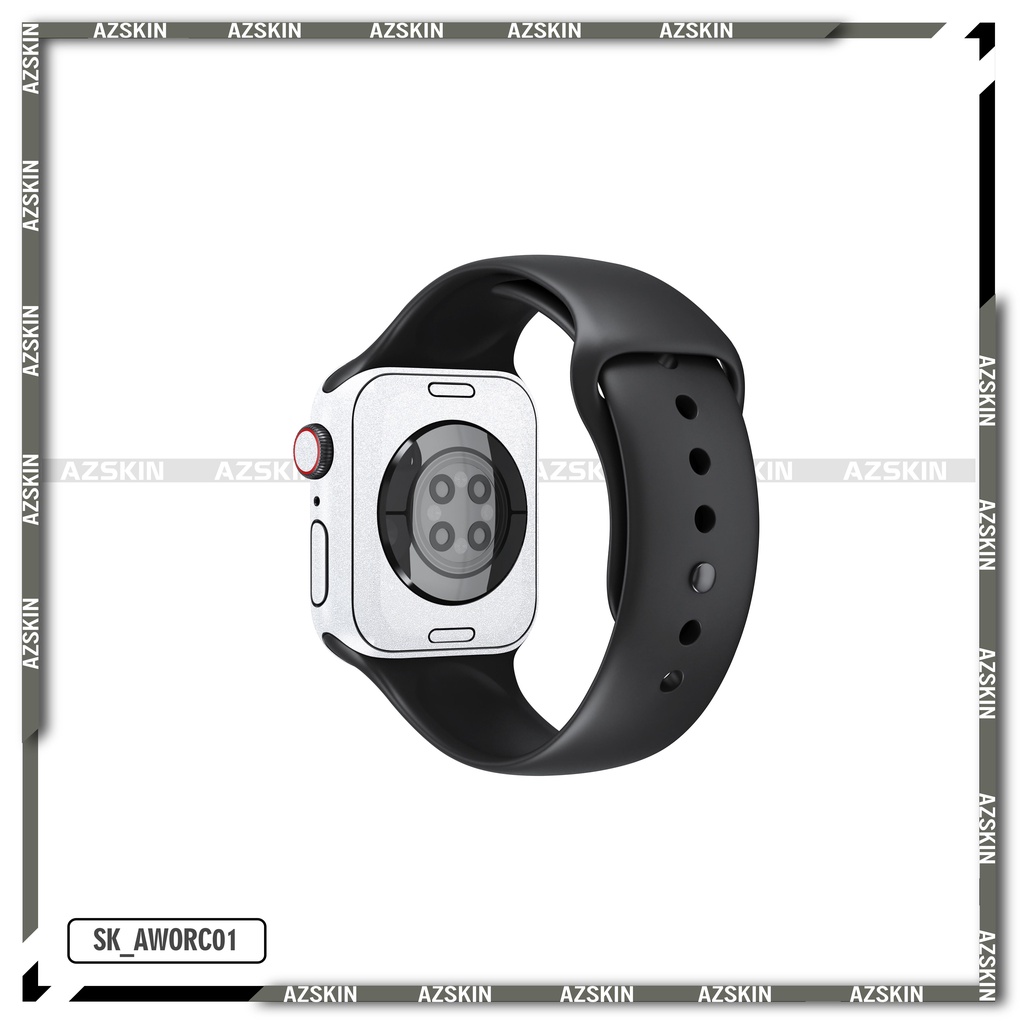 Miếng Dán Skin Apple Watch Bạc Nhám |SK_AWORC01| Chất Liệu Film Oracal Cao Cấp, Khuôn Cắt CNC Full Body, Dễ Dán Tại Nhà