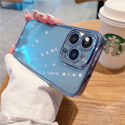 Ốp lưng viền vuông sang trọng dành cho compatible for iPhone 13 Pro Max 12 Pro Max 11 x xs max xr 7 8 plus se 2020