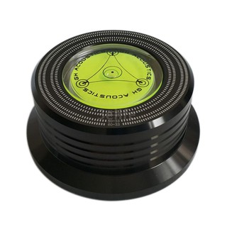 Cục chặn đĩa than LP Phono vinyl Turntable Chất liệu nhôm đúc có cân bằng hỗ trợ giảm rung lắc cân bằng tĩnh màu Đen