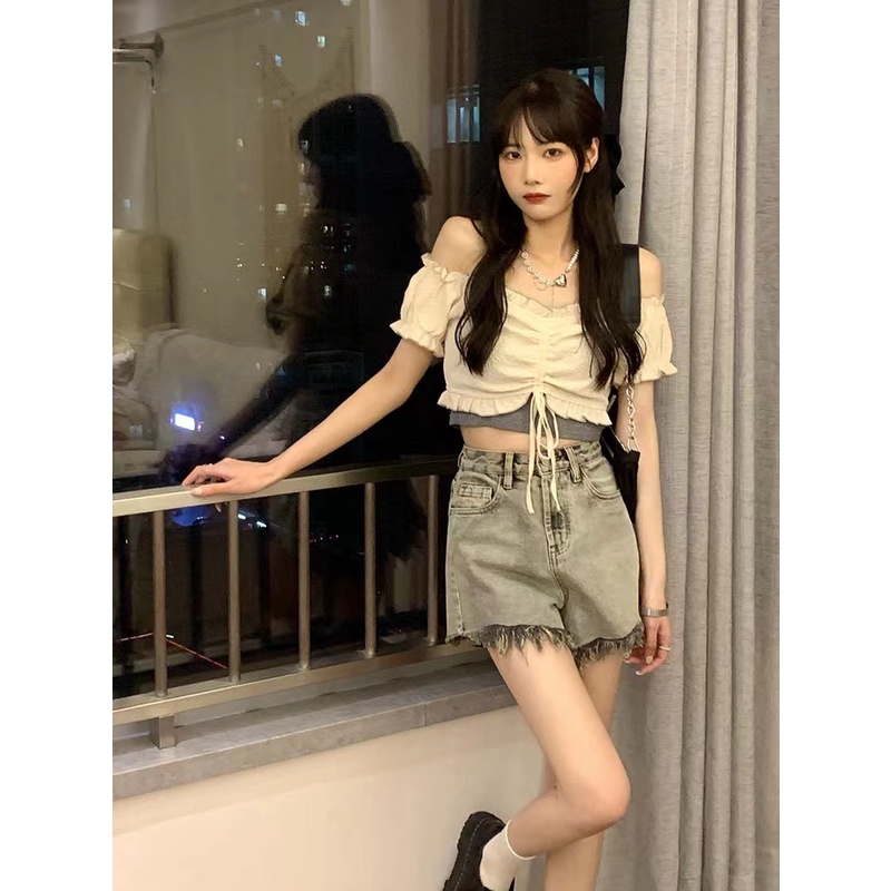 áo croptop nữ set  thiết kế hợp thời trang