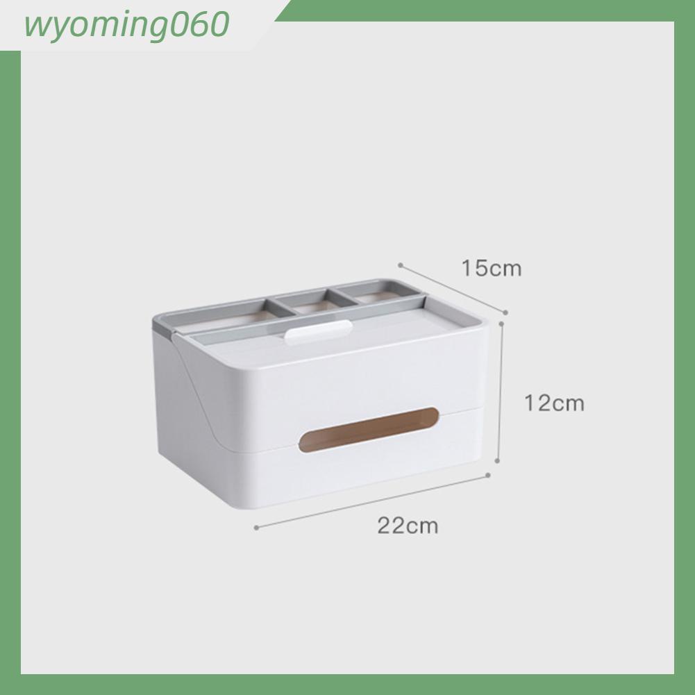Wyoming060 Hộp đựng khăn giấy để bàn gia đình đa năng cho phòng khách