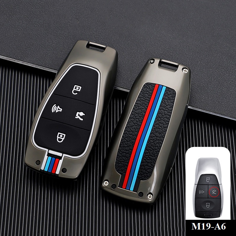 Vỏ ốp khoá xe hơi - Bọc chìa smartkey ô tô Beijing X7 - M19-A6