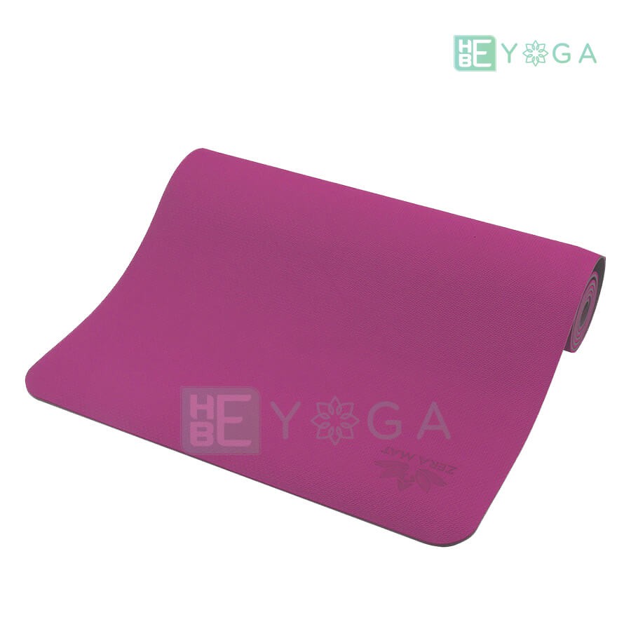 Thảm Tập Yoga Zera 6mm 2 Lớp Màu Hồng Tặng Kèm Túi