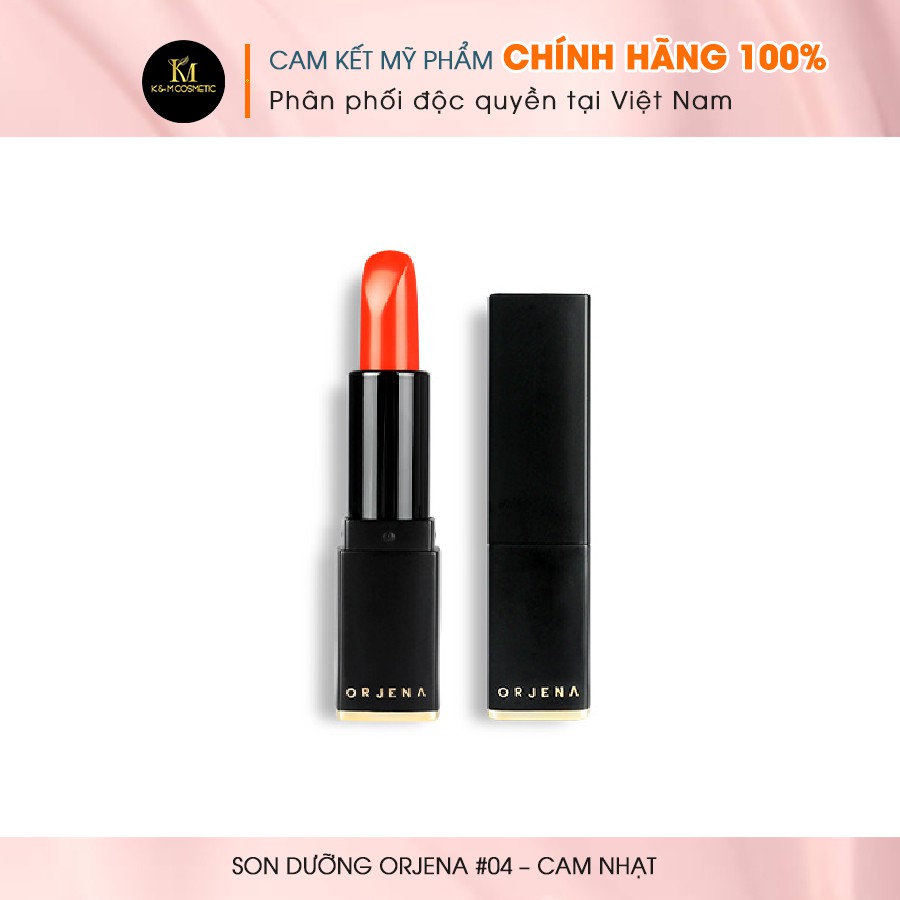 Son Dưỡng ORJENA  Mềm Mịn Chống Khô Môi – CAM NHẠT 3.5g - Mã #0004S