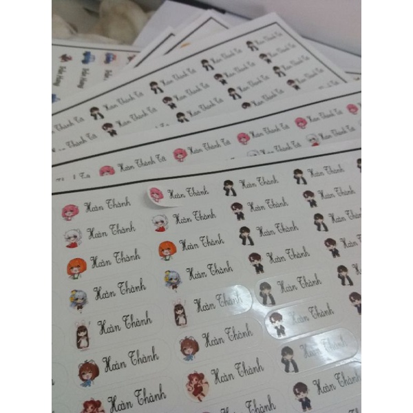 Combo 200 Sticker đánh dấu, sicker khen thưởng kt: 1.5cm