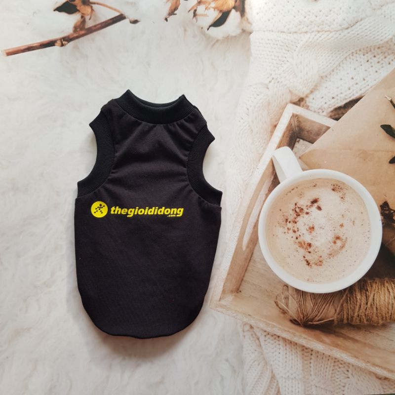 Áo chó mèo Hottrend, áo Grab chó mèo