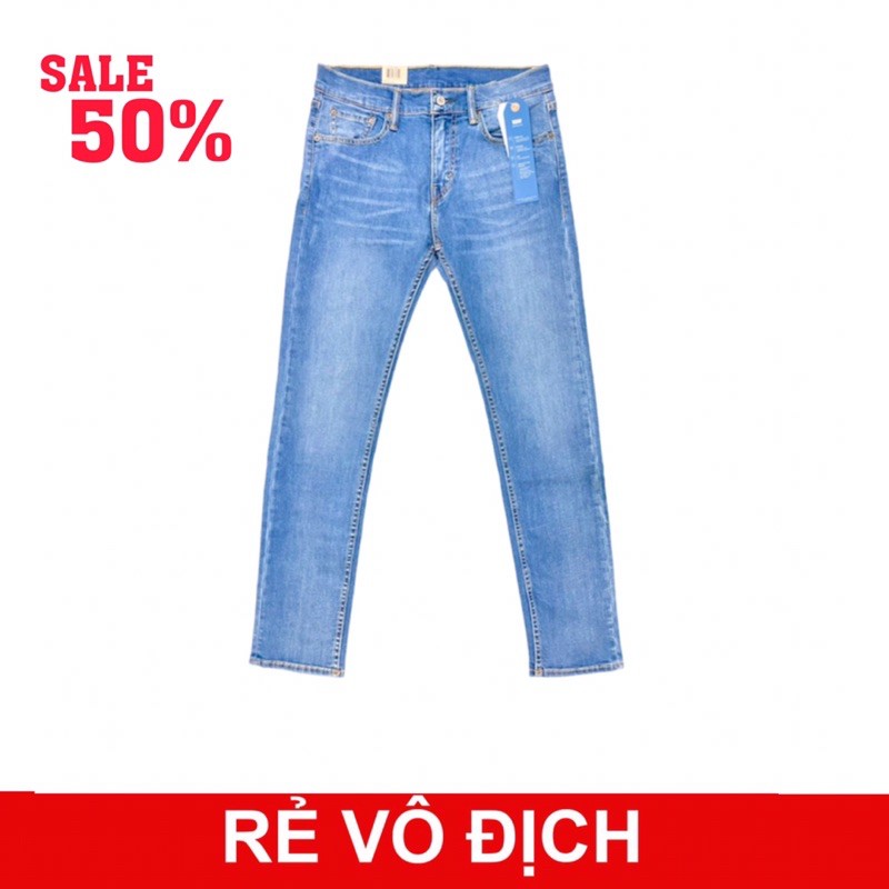 Quần jean nam levi’s 511 nhập khẩu  chuẩn đẹp tôn dáng chuẩn