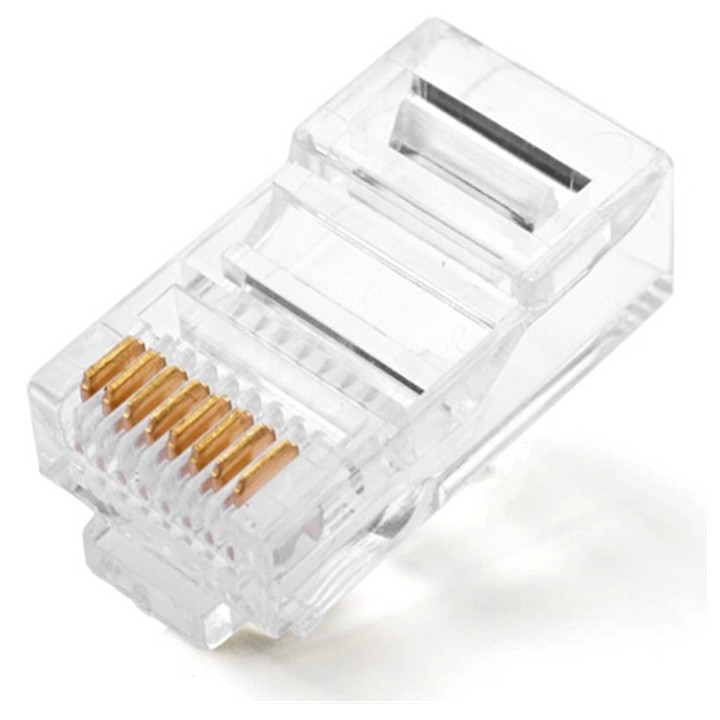 Đầu bấm mạng RJ45 loại thường (Bịch 100 hạt mạng )