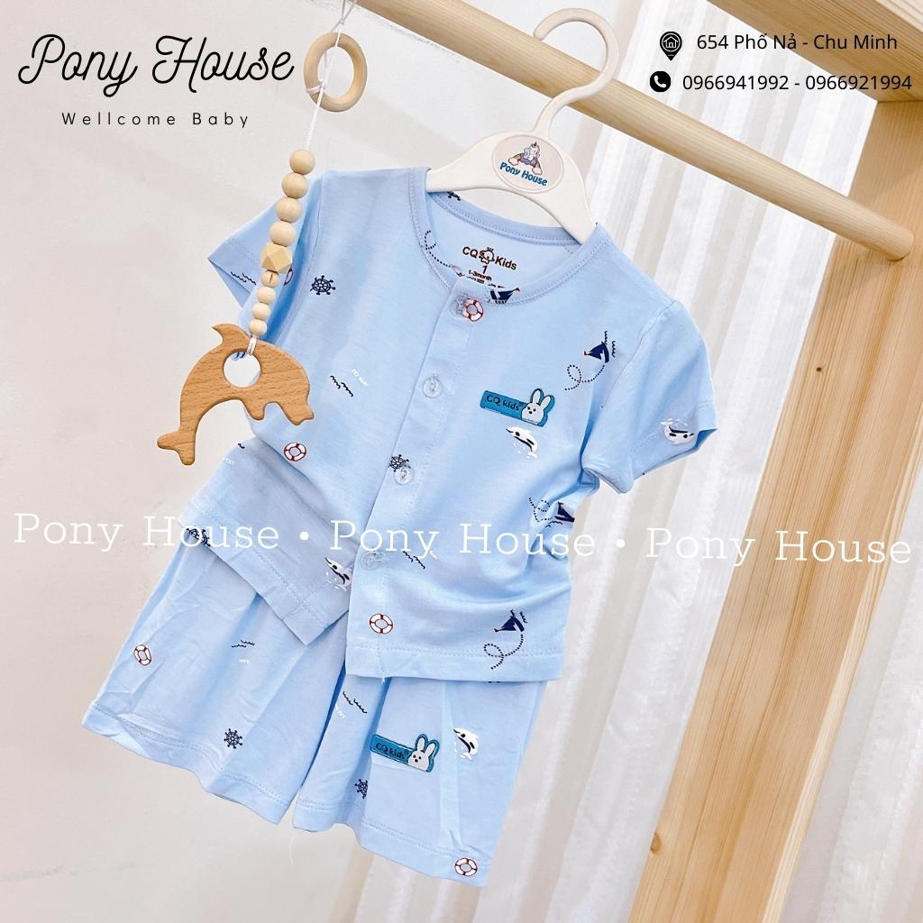 Bộ Sơ Sinh Cộc Tay CQ Baby Bộ Quần Áo Cài Thẳng Chất Cotton Siêu Mềm, Mát Cho Bé Trai, Bé Gái Sơ Sinh (0-3M Đến 6-9M)