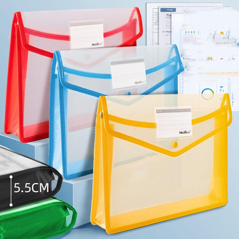 Túi Đựng Tài Liệu Trong Suốt Chống Thấm Nước Tiện Dụng